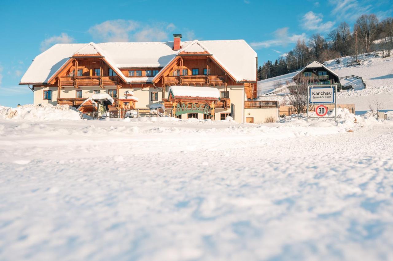 Alpengasthof Moser Karchau Bagian luar foto